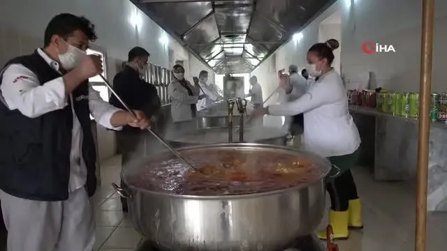 İhtiyaç sahibi bin 100 aileye Ramazan boyu sıcak AŞ desteği İhtiyaç sahibi bin 100 aileye Ramazan boyu sıcak AŞ desteği