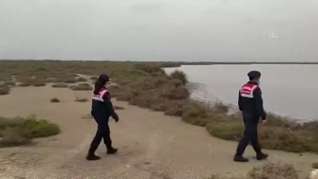 Jandarma ekipleri Göksu Deltası'nda çevre denetimi yaptı Jandarma ekipleri Göksu Deltası'nda çevre denetimi yaptı