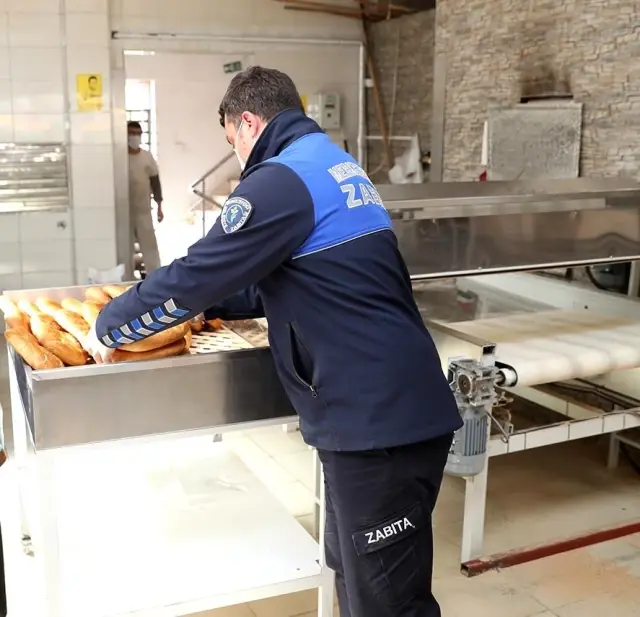 Merkezefendi'de fırınlara ramazan denetimi Merkezefendi'de fırınlara ramazan denetimi