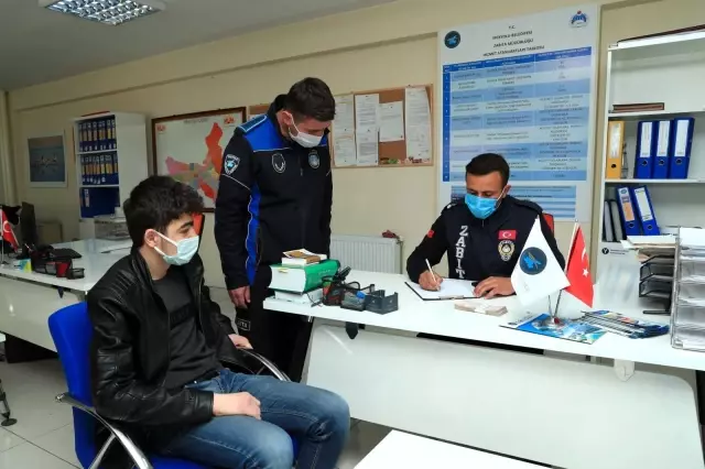 Zabıta personelinden örnek davranış Zabıta personelinden örnek davranış