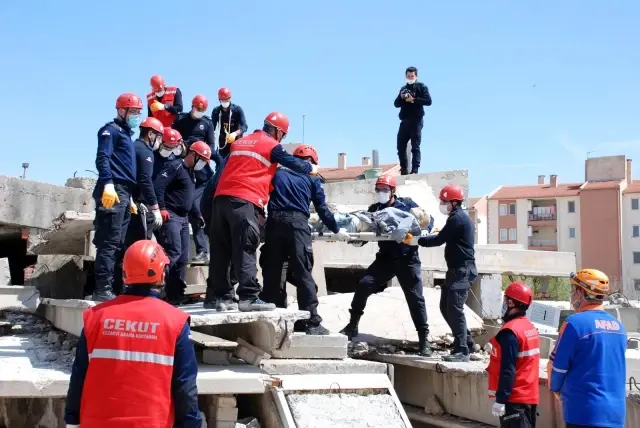 CEKUT, afete karşı göreve hazırlanıyor