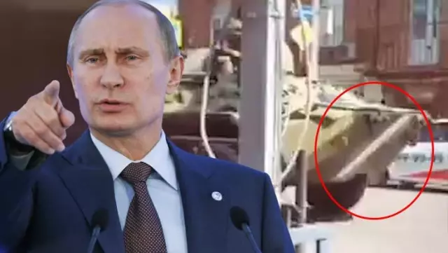 Dünya Rusya'nın bu adımını konuşuyor! 53 yıl sonra bir ilk, tanklara 'savaş boyası' sürüldü Dünya Rusya'nın bu adımını konuşuyor! 53 yıl sonra bir ilk, tanklara 'savaş boyası' sürüldü