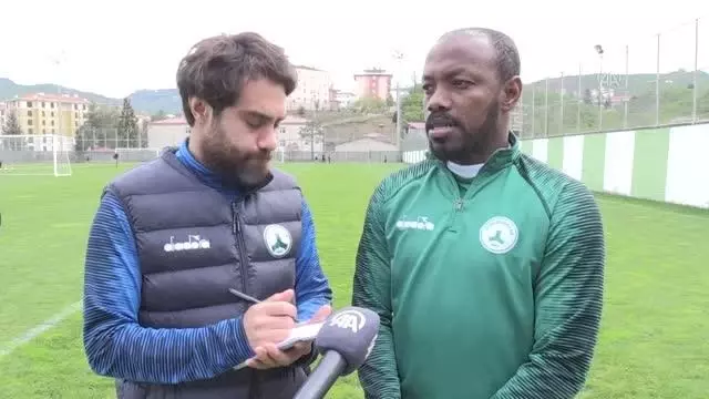 Giresunsporlu Traore ve Nalepa, Süper Lig'in anahtarını konsantrasyon olarak görüyor Giresunsporlu Traore ve Nalepa, Süper Lig'in anahtarını konsantrasyon olarak görüyor