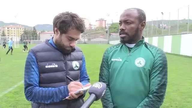 Giresunsporlu Traore ve Nalepa, Süper Lig'in anahtarını konsantrasyon olarak görüyor Giresunsporlu Traore ve Nalepa, Süper Lig'in anahtarını konsantrasyon olarak görüyor