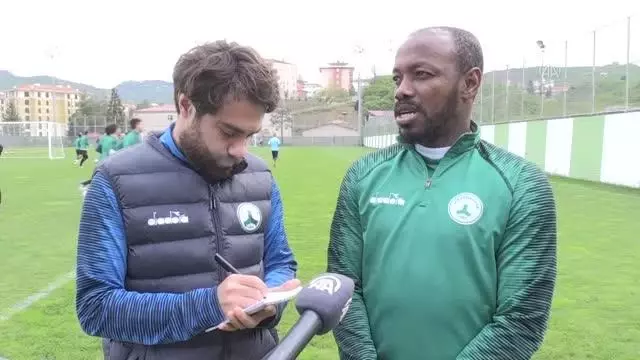 Giresunsporlu Traore ve Nalepa, Süper Lig'in anahtarını konsantrasyon olarak görüyor Giresunsporlu Traore ve Nalepa, Süper Lig'in anahtarını konsantrasyon olarak görüyor