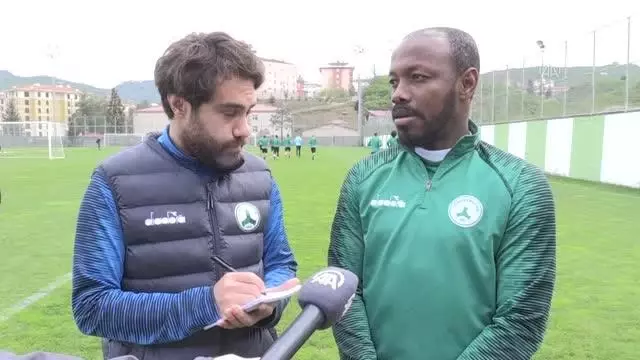 Giresunsporlu Traore ve Nalepa, Süper Lig'in anahtarını konsantrasyon olarak görüyor Giresunsporlu Traore ve Nalepa, Süper Lig'in anahtarını konsantrasyon olarak görüyor