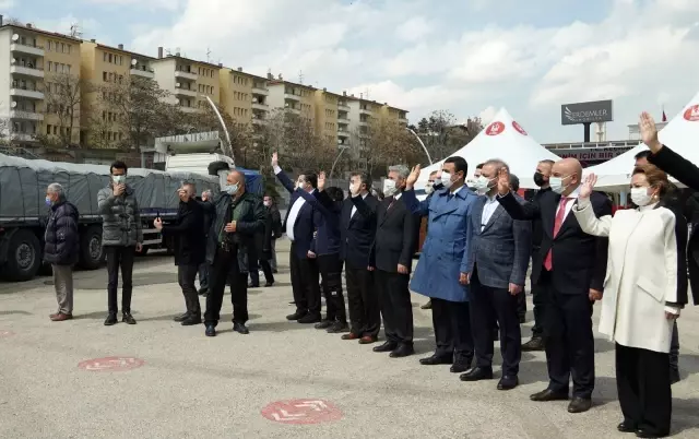 Keçiören Belediye Başkanı Altınok: 'İnsanlarımız kardeşlerimize gönüllerini gönderiyor' Keçiören Belediye Başkanı Altınok: 'İnsanlarımız kardeşlerimize gönüllerini gönderiyor'