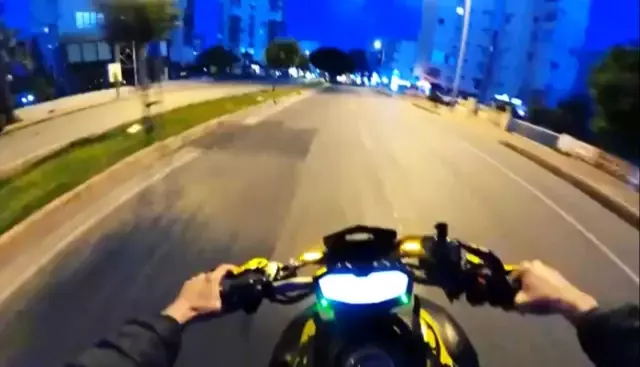 Kural tanımayan motosiklet sürücüsüne ceza yağdı Kural tanımayan motosiklet sürücüsüne ceza yağdı