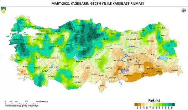 Mart ayında yağış bereketi Mart ayında yağış bereketi