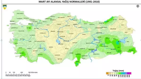 Mart ayında yağış bereketi Mart ayında yağış bereketi