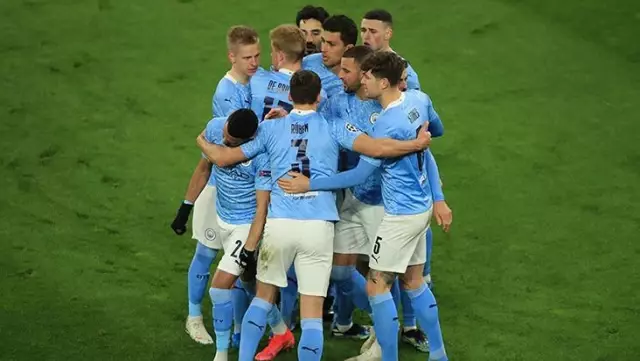 Şampiyonlar Ligi'nde Manchester City, Borussia Dortmund'u eleyerek yarı finale yükseldi Şampiyonlar Ligi'nde Manchester City, Borussia Dortmund'u eleyerek yarı finale yükseldi