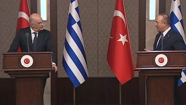 Son Dakika: Yunan Bakan Dendias'ın skandal suçlamaları Bakan Çavuşoğlu'nu sinirlendirdi! Yüzüne dönüp saydırdı Son Dakika: Yunan Bakan Dendias'ın skandal suçlamaları Bakan Çavuşoğlu'nu sinirlendirdi! Yüzüne dönüp saydırdı