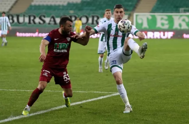 TFF 1. Lig: Bursaspor: 2 Bandırmaspor: 1
