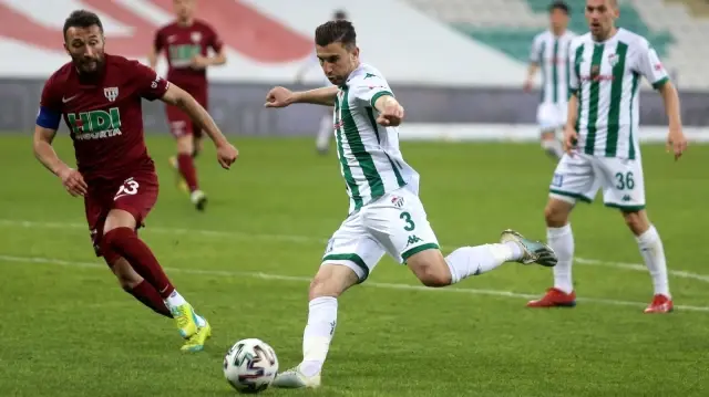 TFF 1. Lig: Bursaspor: 2 Bandırmaspor: 1