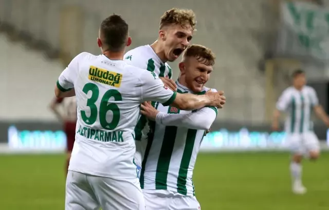 TFF 1. Lig: Bursaspor: 2 Bandırmaspor: 1