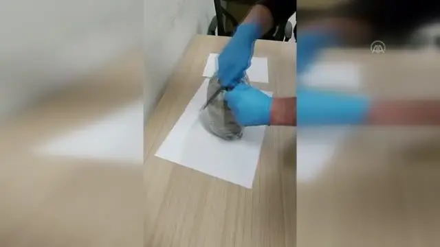 2,5 kilogram kokain ele geçirildi 2,5 kilogram kokain ele geçirildi