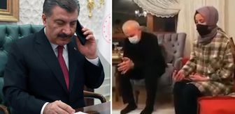 'Annem inat ediyor' diye tweet attı, ekipler harekete geçti! Bakan Koca, aşı olmak istemeyen öğretmeni telefonda ikna etti