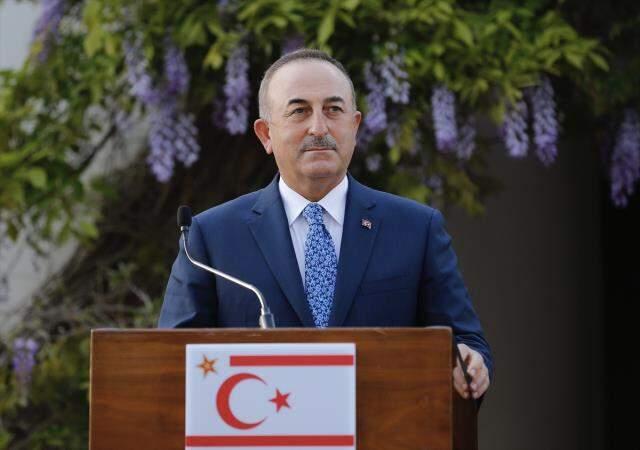 Çavuşoğlu'nun Yunan bakana yanıtına KKTC Cumhurbaşkanı Tatar'dan destek: 'Bravo sayın bakanımız' dedik Çavuşoğlu'nun Yunan bakana yanıtına KKTC Cumhurbaşkanı Tatar'dan destek: 'Bravo sayın bakanımız' dedik