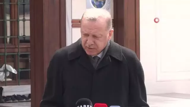 Cumhurbaşkanı Erdoğan: 'Sayın bakanımızla görüşmeden önce ben kabul etmiştim görüşmemizde sıcak bir hava içerisinde görüştük. Ancak çok farklı bir...