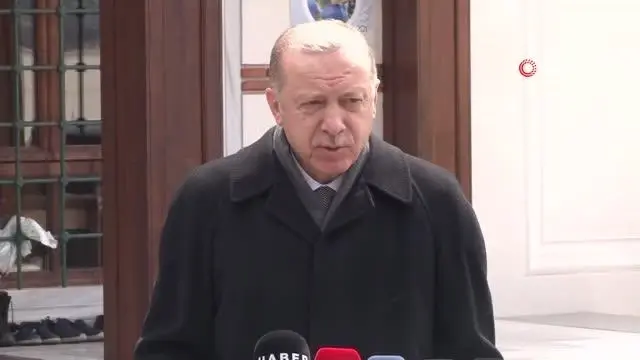 Cumhurbaşkanı Erdoğan: 'Sayın bakanımızla görüşmeden önce ben kabul etmiştim görüşmemizde sıcak bir hava içerisinde görüştük. Ancak çok farklı bir...