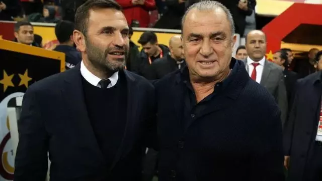 Fatih Terim hands over seat to Okan Buruk after Göztepe match