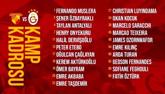 Galatasaray, Göztepe maçı hazırlıklarını tamamladı Galatasaray, Göztepe maçı hazırlıklarını tamamladı