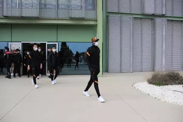 SPOR Galatasaray, Göztepe ile oynayacağı maç için İzmir'de SPOR Galatasaray, Göztepe ile oynayacağı maç için İzmir'de