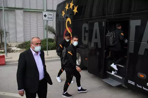 SPOR Galatasaray, Göztepe ile oynayacağı maç için İzmir'de SPOR Galatasaray, Göztepe ile oynayacağı maç için İzmir'de