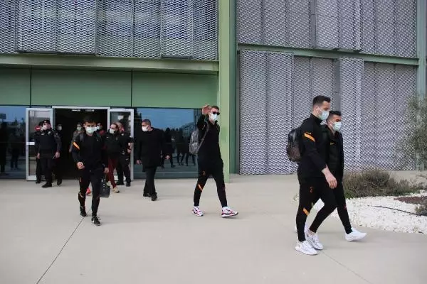 SPOR Galatasaray, Göztepe ile oynayacağı maç için İzmir'de SPOR Galatasaray, Göztepe ile oynayacağı maç için İzmir'de