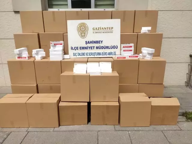Gaziantep'te 620 bin gümrük kaçağı makaron ele geçirildi Gaziantep'te 620 bin gümrük kaçağı makaron ele geçirildi
