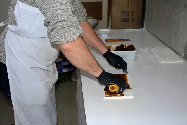 Ramazan'a özel 'hurmalı lokum' Ramazan'a özel 'hurmalı lokum'