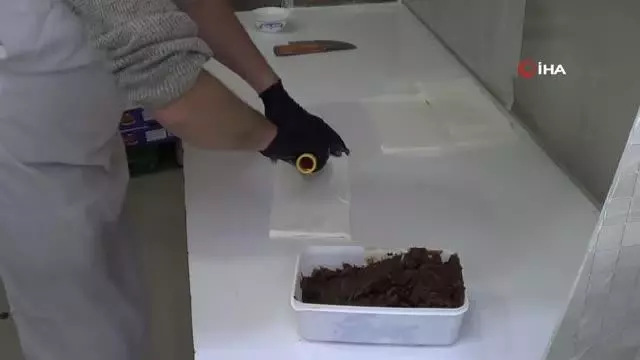 Ramazan'a özel 'hurmalı lokum' Ramazan'a özel 'hurmalı lokum'