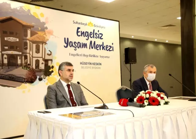 Sultanbeyli'de Engelsiz Yaşam Merkezi için imzalar atıldı Sultanbeyli'de Engelsiz Yaşam Merkezi için imzalar atıldı