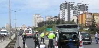 TEM'de feci motosiklet kazası…Metrelerce sürüklenen sürücü hayatını kaybetti