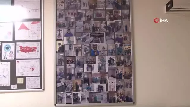 Yaşadıkları zorlukları unutmamak için pano hazırladılar Yaşadıkları zorlukları unutmamak için pano hazırladılar