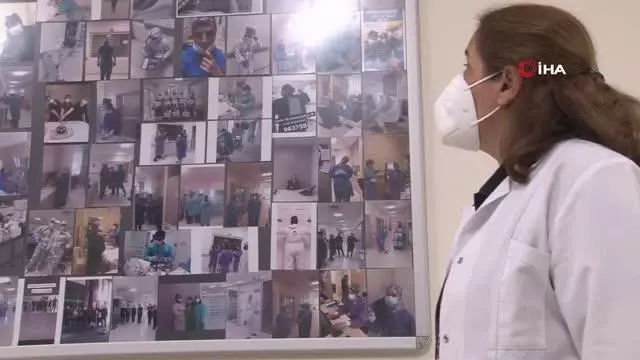 Yaşadıkları zorlukları unutmamak için pano hazırladılar Yaşadıkları zorlukları unutmamak için pano hazırladılar