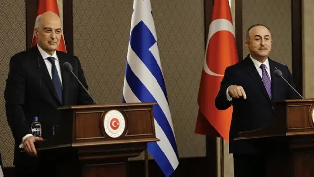 Yunan Bakan Dendias'ın saldırgan tutumunun perde arkası ortaya çıktı! Her şey planlıymış Yunan Bakan Dendias'ın saldırgan tutumunun perde arkası ortaya çıktı! Her şey planlıymış