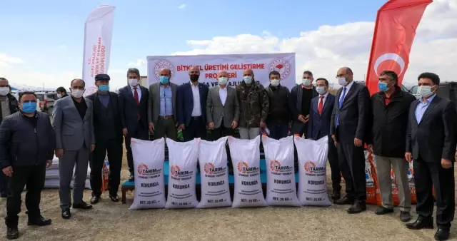 Ağrı'da Tohum Dağıtma Töreni düzenlendi Ağrı'da Tohum Dağıtma Töreni düzenlendi