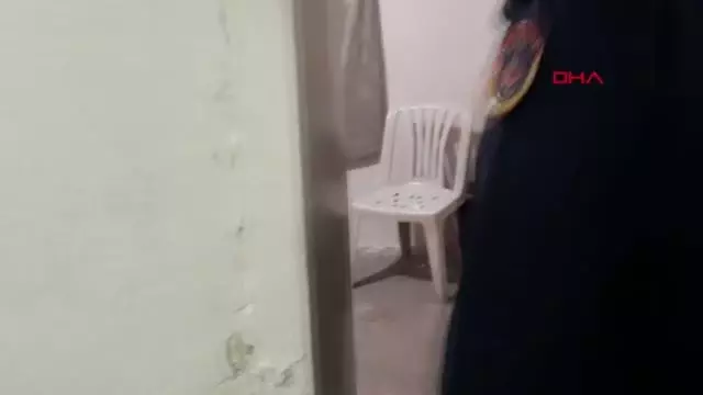 ANTALYA KUMAR BASKININDA MUTFAK DOLABINDA YAKALANDI ANTALYA KUMAR BASKININDA MUTFAK DOLABINDA YAKALANDI
