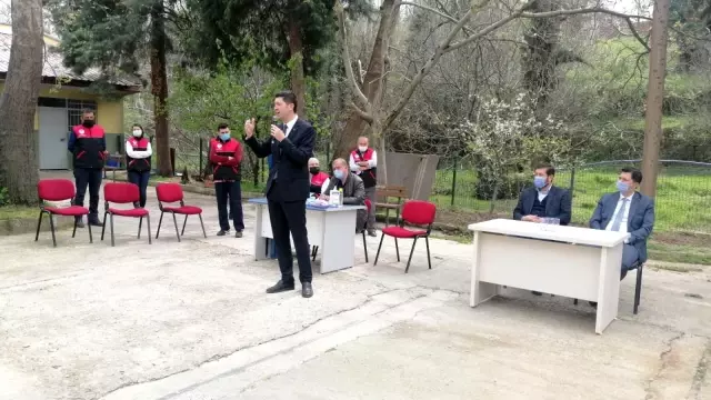 Balıkesir'de hayvancılara Merinos ırkı damızlık koç dağıtıldı Balıkesir'de hayvancılara Merinos ırkı damızlık koç dağıtıldı