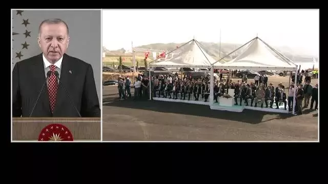 Cumhurbaşkanı Erdoğan, Hasankeyf-2 Köprüsü Açılış Töreni'ne canlı bağlantıyla katıldı: (2) Cumhurbaşkanı Erdoğan, Hasankeyf-2 Köprüsü Açılış Töreni'ne canlı bağlantıyla katıldı: (2)