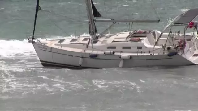 Didim'de fırtına etkili oldu Didim'de fırtına etkili oldu