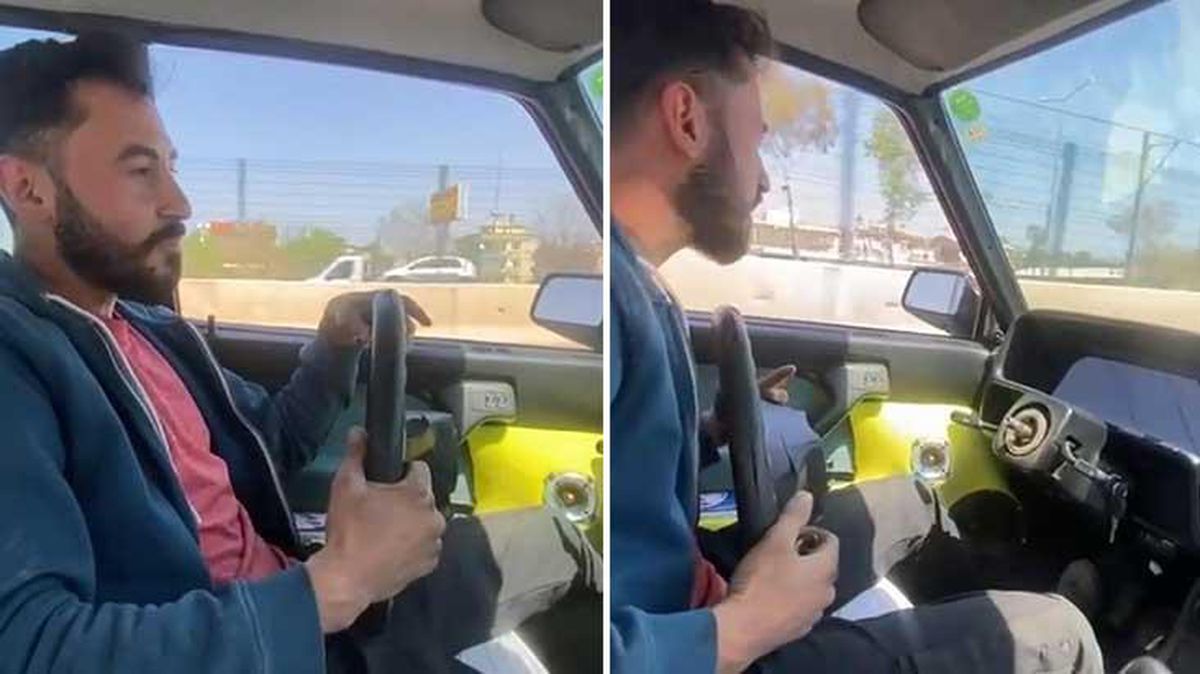 Direksiyonsuz otomobil kullanarak faciaya davetiye çıkaran sürücü yakalandı