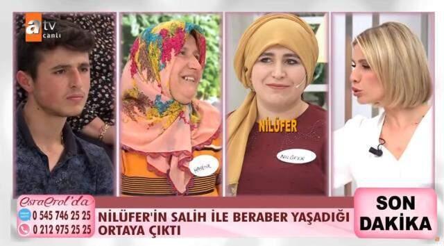 İkinci kez evli adama kaçan Nilüfer, Esra Erol'un stüdyosunda annesine saldırdı İkinci kez evli adama kaçan Nilüfer, Esra Erol'un stüdyosunda annesine saldırdı