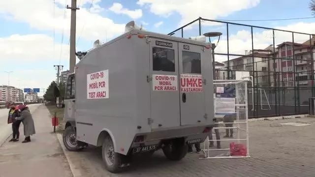 KASTAMONU - 'Mobil PCR test aracı' ile Kovid-19 vakaları yerinde tespit ediliyor KASTAMONU - 'Mobil PCR test aracı' ile Kovid-19 vakaları yerinde tespit ediliyor