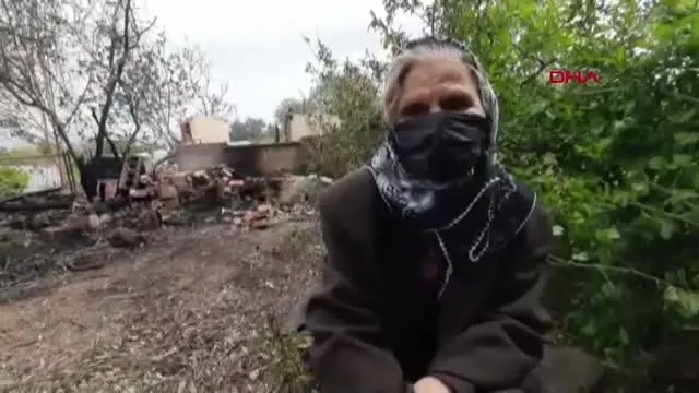 Kızını ziyaretteyken, evi yandı Kızını ziyaretteyken, evi yandı