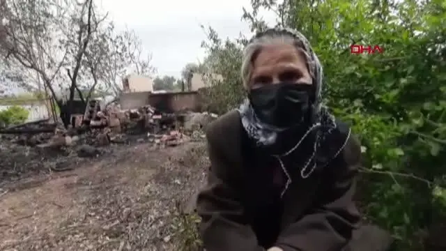 Kızını ziyaretteyken, evi yandı Kızını ziyaretteyken, evi yandı