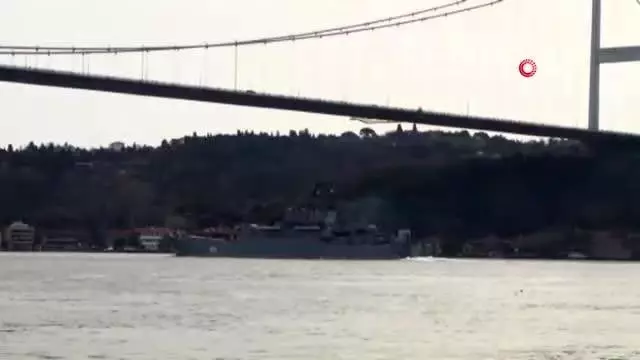 Son dakika haberleri! Rus savaş gemileri Boğaz'dan geçti Son dakika haberleri! Rus savaş gemileri Boğaz'dan geçti