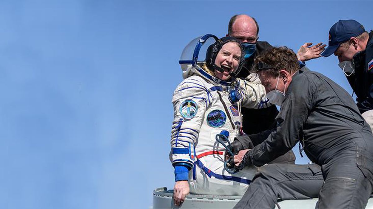 Uluslararası Uzay İstasyonu'nda görevli 3 astronot 6 ayın sonunda dünyaya döndü