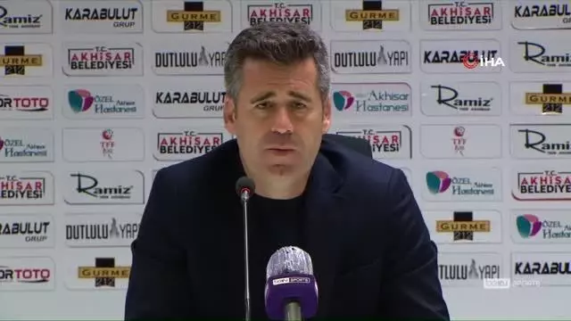 Son dakika haberi: Hüseyin Eroğlu: 'Kazanmak istediğimiz bir maçtan beraberlikle ayrıldık' Son dakika haberi: Hüseyin Eroğlu: 'Kazanmak istediğimiz bir maçtan beraberlikle ayrıldık'